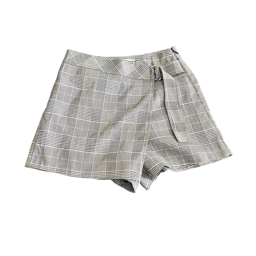 Plaid Women's Skirt Shorts Skort Size S
